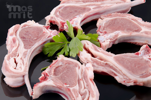 Chuletas de cordero recental nacional Masmit