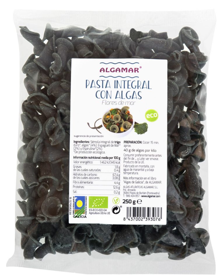 13 ALGAMAR PASTA INTEGRAL FLORES DE MAR 250g 768x960