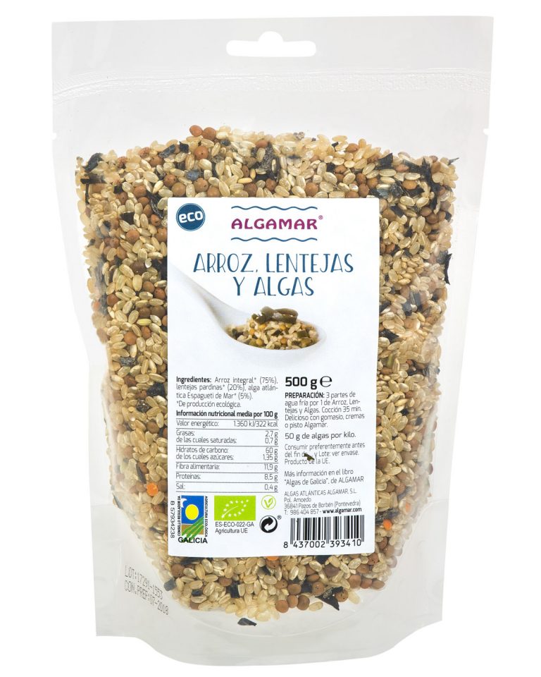 41 ALGAMAR ARROZ LENTEJAS Y ALGAS 500g 768x960