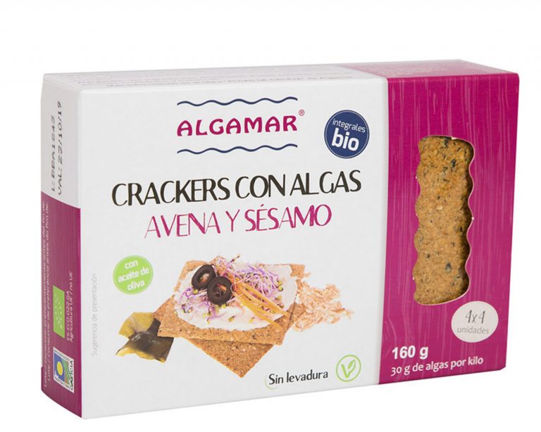 47 ALGAMAR CRACKERS AVENA SESAMO 160g 768x614