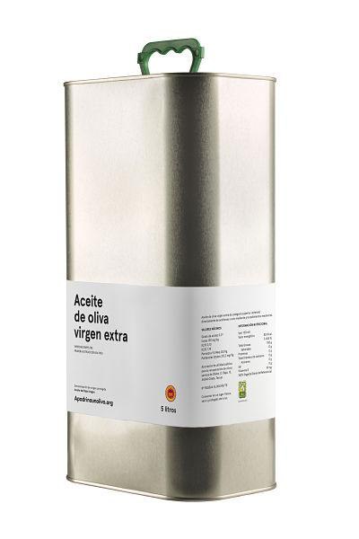 Lata 5L Apadrinaunolivo.org