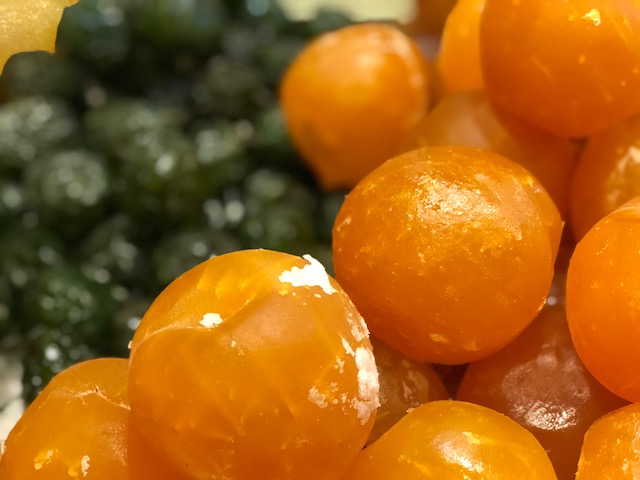 Naranjas glaseada
