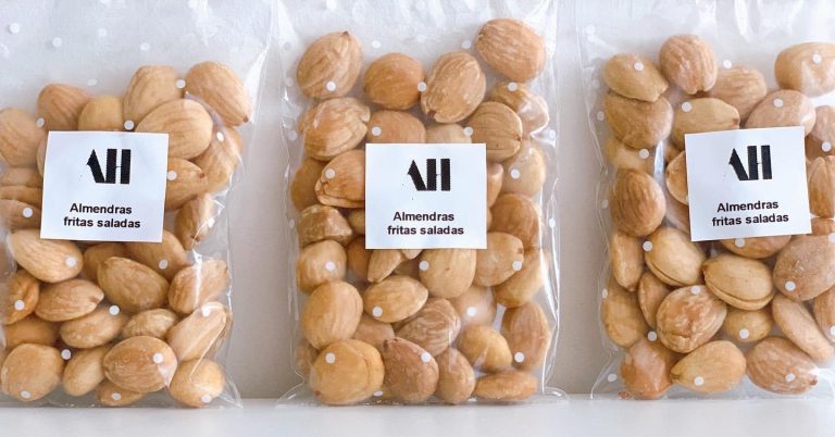 Almendras fritas con o sin sal Almendras fritas con o sin sal